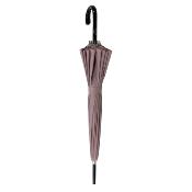 Parapluie long femme - 16 baleines - Made in France - Rose