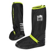 Couvre-chaussures hautes imperméables - Réutilisables - Avec détails réfléchissants pour une grande visibilité - Taille M (40-42) - Citron vert