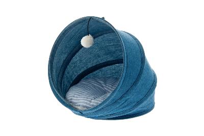 Ferribiella – Tunnel Shirt pour Chats pour Chiens et Chats – Couchage Confortable et Rassurant – Ø 33 cm