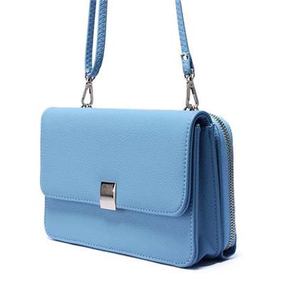 Petit sac à main femme - 2 en 1 - Bleu