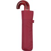 Parapluie pliant femme anti UV - Poignée semi transparente - Rouge