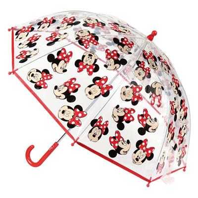 Parapluie enfant transparent - Parapluie fille Disney - Minnie