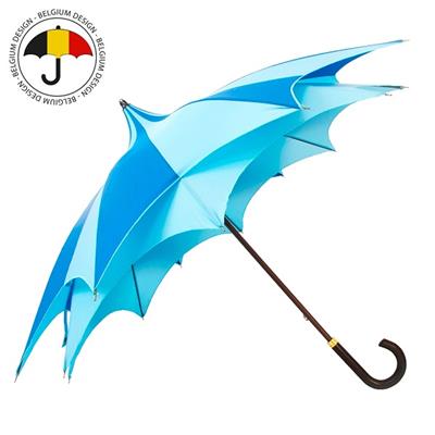 Parapluie pagode D'Amazoni - Fabriqué en Belgique - Nuances de bleu