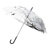 Parapluie automatique transparent avec joli imprimé Nature