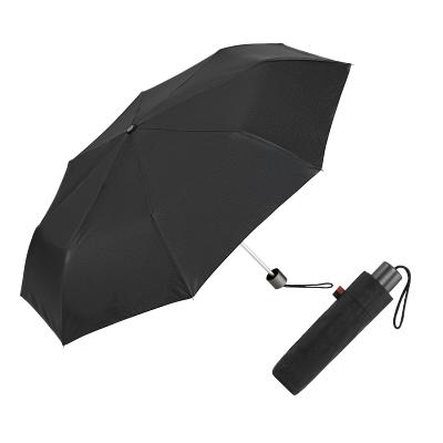 Parapluie pliant pour hommes et femmes - Système d’ouverture et de fermeture automatiques - bleu marine