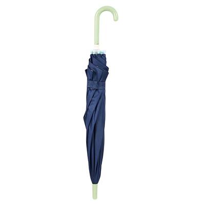 Parapluie long pour enfants - Intérieur imprimé - Vert - Dinosaure