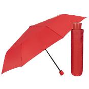 Mini parapluie pliant femme - Ultra léger et compact 236 GR - Rouge