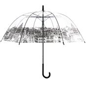 Parapluie cloche - Parapluie transparent - Ouverture automatique - Imprimé Paris