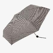 Mini parapluie pliant pour femme - Résistant au vent - Protection UV - Noir