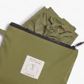 Poncho imperméable pliable pour homme et femme - Multi-usage et imperméable - Kaki