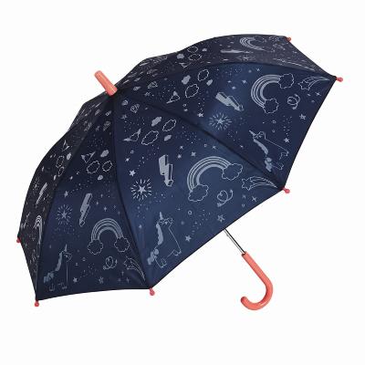 Parapluie phosphorescent pour enfants - Constellations - Rose