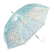 Parapluie long transparent pour femme - Paillettes