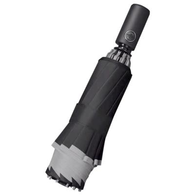Parapluie inversé pliant et compact - Ouverture automatique - Noir