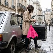 Parapluie à Ouverture Inversée - Resistant au vent - Rouge