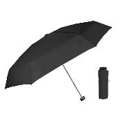 Mini Parapluie Pliant pour Femmes et Hommes - Ultra Léger et Compact - Noir