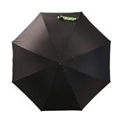 Parapluie droit pour femme - Parapluie à ouverture Automatique - Noir avec intérieur vert