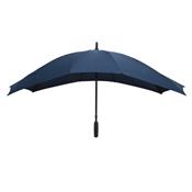 Parapluie droit pour deux - ouverture manuelle - bleu marine