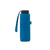 Mini parapluie pliant pour femmes - Ultra-léger et compact - Résistant au vent - Bleu