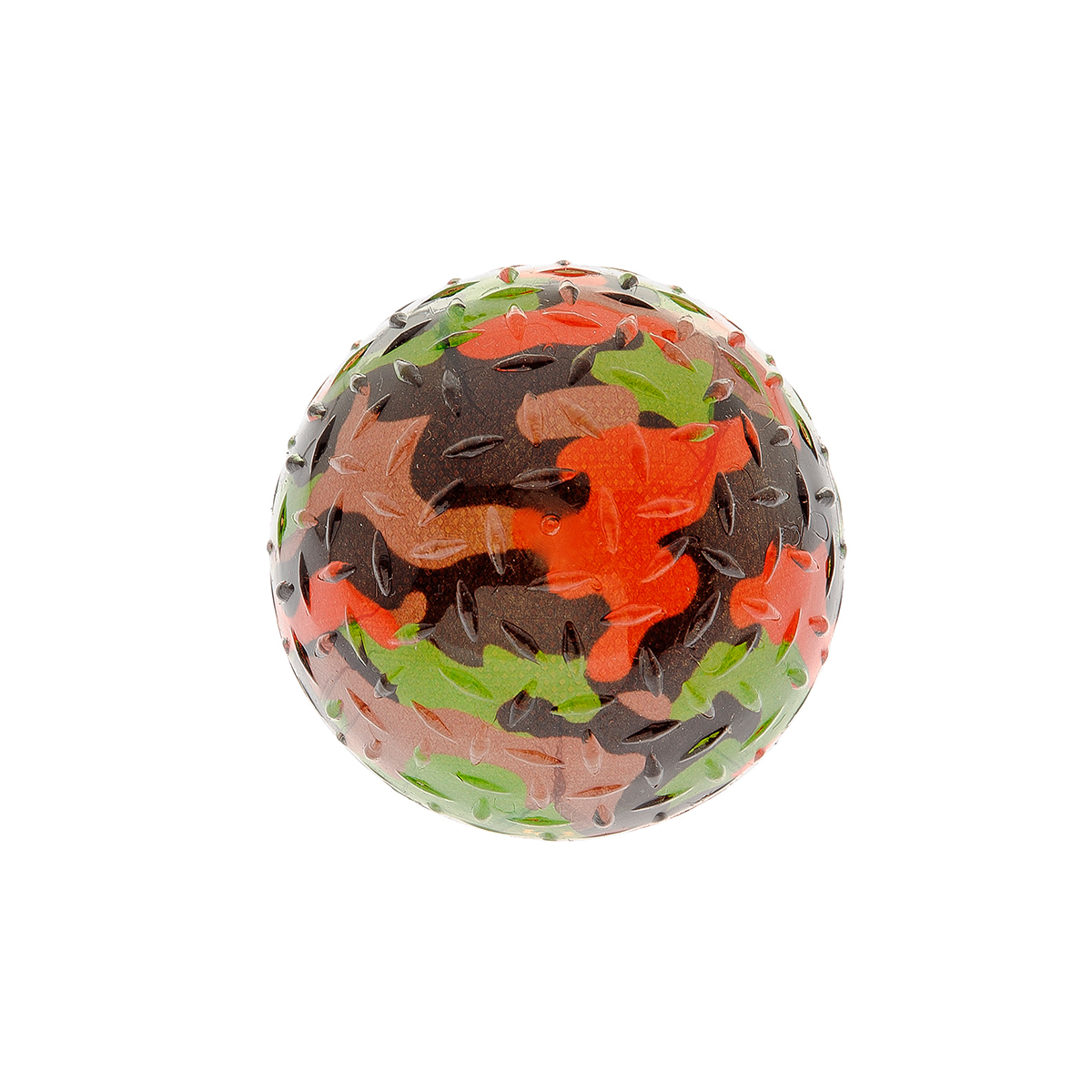 Ferribiella – Balle Fuxtreme En Tpr pour Chien, Stimulation et Jeu Intensif – Taille Unique – Ø8 cm – Multicolore