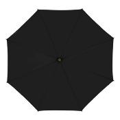 Parapluie écologique manuelle - Fait de plastique recyclé - Large protection de 102 CM de diamètre - Noir
