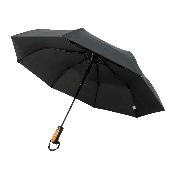 Parapluie pliant automatique pour homme - Parapluie à trois volets - Noir