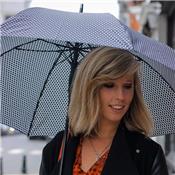 Parapluie long de luxe Automatique - Résistant au vent - Poignée effet cuir