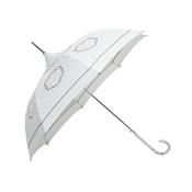 Parapluie long pour femme - Design Danois - Toile menthe avec un joli imprimé