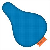 Housse de selle de vélo - Bleu brillant Uni