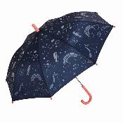 Parapluie phosphorescent pour enfants - Constellations - Rose