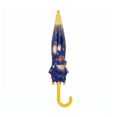 Parapluie Long pour Enfants - Ouverture Automatique - Extérieur imprimé - Planètes