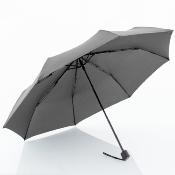 Parapluie pliant femme et homme - Léger et compact - Gris