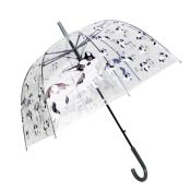 Parapluie cloche transparent - Ouverture automatique -  Chien