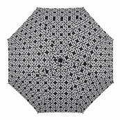 Mini parapluie pliant - Ouverture et fermeture automatiques - Poignée à molette - Ultra Léger et Ultra Minuscule - Nœud de liaison