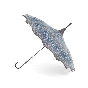 Parapluie long pour femme - Parapluie pagode - Bord festonné Anthracite