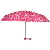 Parapluie pliant à ouverture manual - Résistant au vent - Fuschia