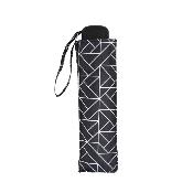 Parapluie Pliant Ultraléger et Compact pour Femme - Monochrome - Motif Polygonal