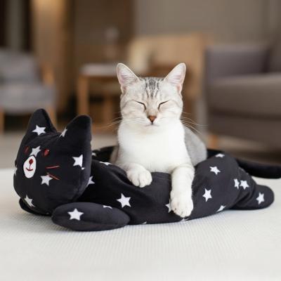 Ferribiella – Catbed 115X45X30CM Stars pour Chats Usage Quotidien Pratique – Taille Unique – 115 x 45 x 30 cm – Noir