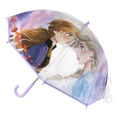 Parapluie enfant transparent - La Reine des Neiges 2