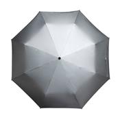 Parapluie droit pour Femme - Parapluie à ouverture automatique - Résistant au vent - Gris Argent