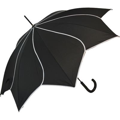 Parapluie long - Large 105 cm - Ouverure automatique - Noir