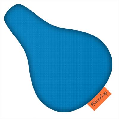 Housse de selle de vélo - Bleu brillant Uni