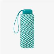 Mini parapluie pliant pour femme - Résistant au vent - Protection UV - Bleu turquoise