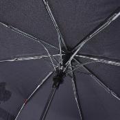 Mini parapluie pliant femme et homme - Ouverture Automatique - Ultra léger et compact 230 GR - Noir avec Bande qui change de couleurs - Harry Potter