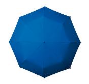 Parapluie pliant pour homme et femme - Résistant au vent - Bleu cobalt