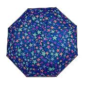 Mini parapluie pliant pour femme - Étoiles colorées
