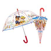 Parapluie transparent cloche pour enfant - Parapluie garçon - Paw Patrol
