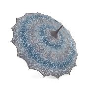 Parapluie long pour femme - Parapluie pagode - Bord festonné Anthracite