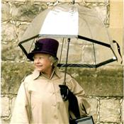 Parapluie Fulton - Long - Transparent - Cloche