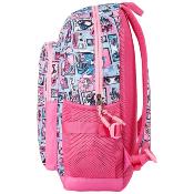 Sac à dos scolaire Annox NextGen - 30 x 15 x 44 cm - 20 L - Mélange rose