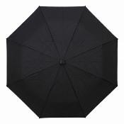 Parapluie pliant automatique avec lampe torche intégrée - Noir